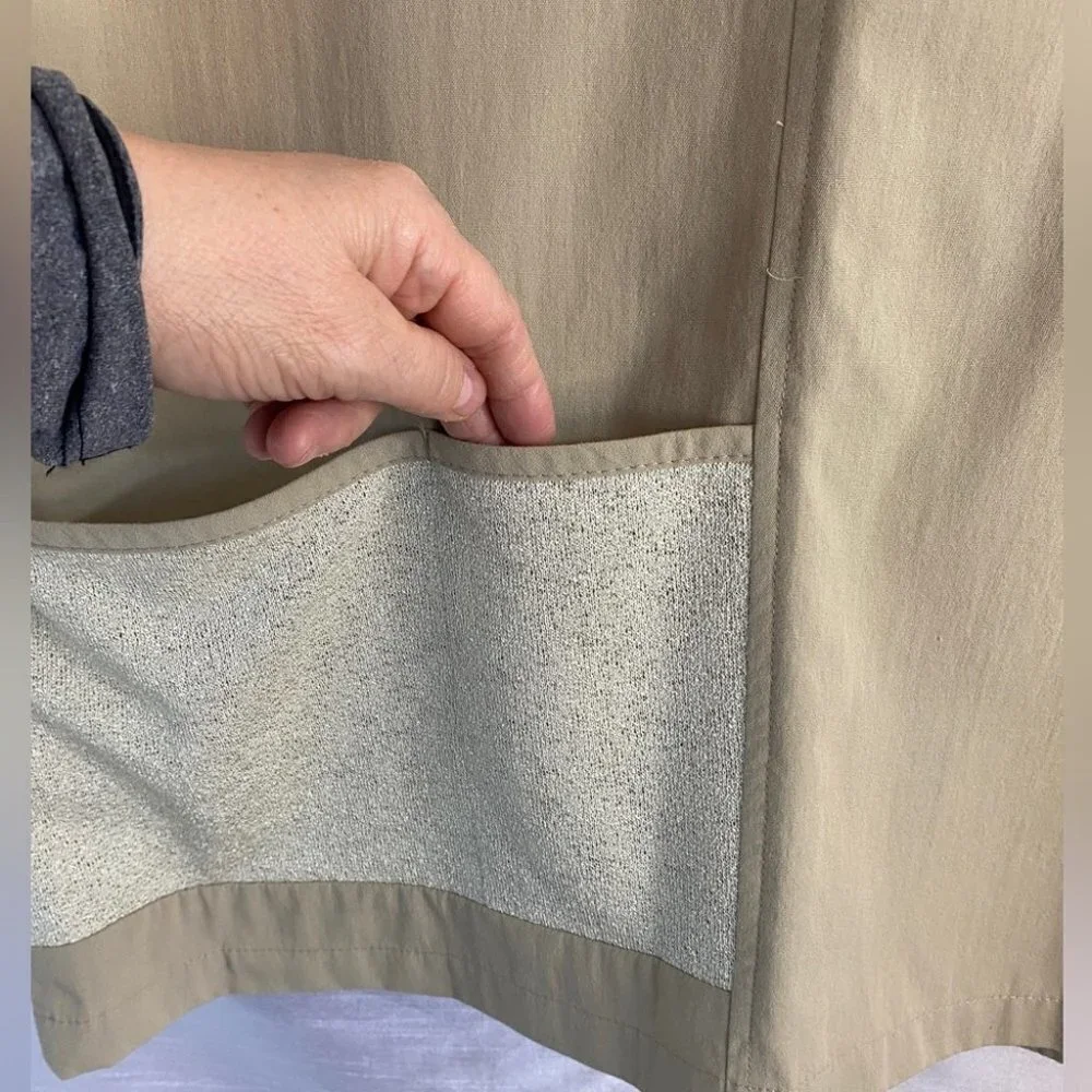 Vintage Beige Travel Wear by Glensport Hiking  Vest Ladies 14 - Picture 14 of 15